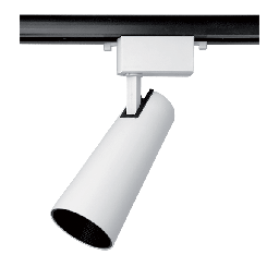 [93TL202520W/WH] TL2025 RAIL D'ÉCLAIRAGE 23W 2 LIGNES 24° BLANC