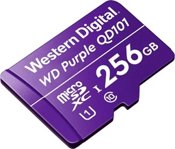 [WDD0256G1P0C] Western Digital WD Purple 256GB microSDXC Class C10 For Surveillance