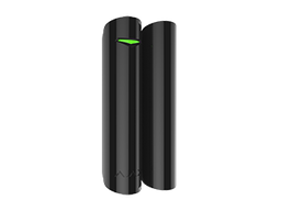 [38100.21.BL1] Ajax DoorProtect Plus, Noir - contact magnétique sans fil avec capteur de choc interne - Pile CR123A. Dimensions Diamètre : 20mm, Hauteur : 90mm