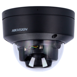 [DS-2CD2183G2-LIS2U(Bk)] HIKVISION DS-2CD2183G2-LIS2U(Bk) 2.8mm - 8 MP Acusense Smart Hybrid Light Fixed 2.8mm  Dome Network Camera Black- Dual Microphone IP67