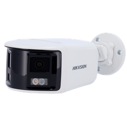 [DS-2CD1T83G2P-LIUF/SL] HIKVISION DS-2CD1T83G2P-LIUF/SL (2mm) 8 Megapixel IP Bullet Camera - Dual 2mm Panoramic Lens 30m Hybrid Lighting | Deterrent Siren &amp; Flashing Light Motion Detection 2.0 MicroSD Built-in Microphone &amp; Speaker: PoE: IP67