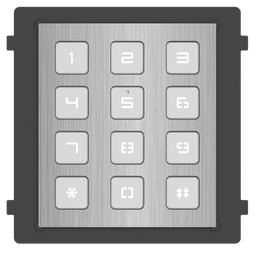 [DS-KD-KP/S] Hikvision DS-KD-KP/S Keypad module, stainless steel 